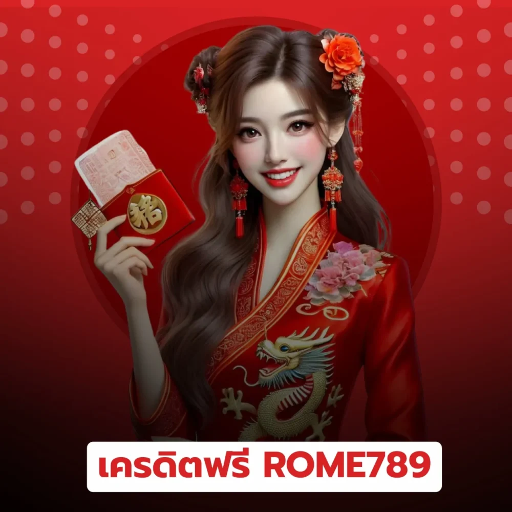 เครดิตฟรี ROME789